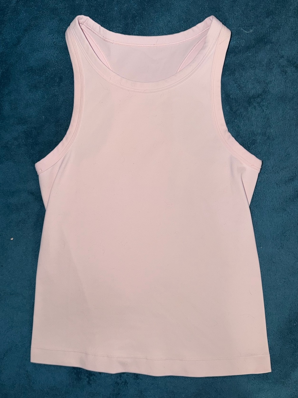 Lululemon Align Waist-Length Racerback Tank Top Size 4
Color: light Pink peach